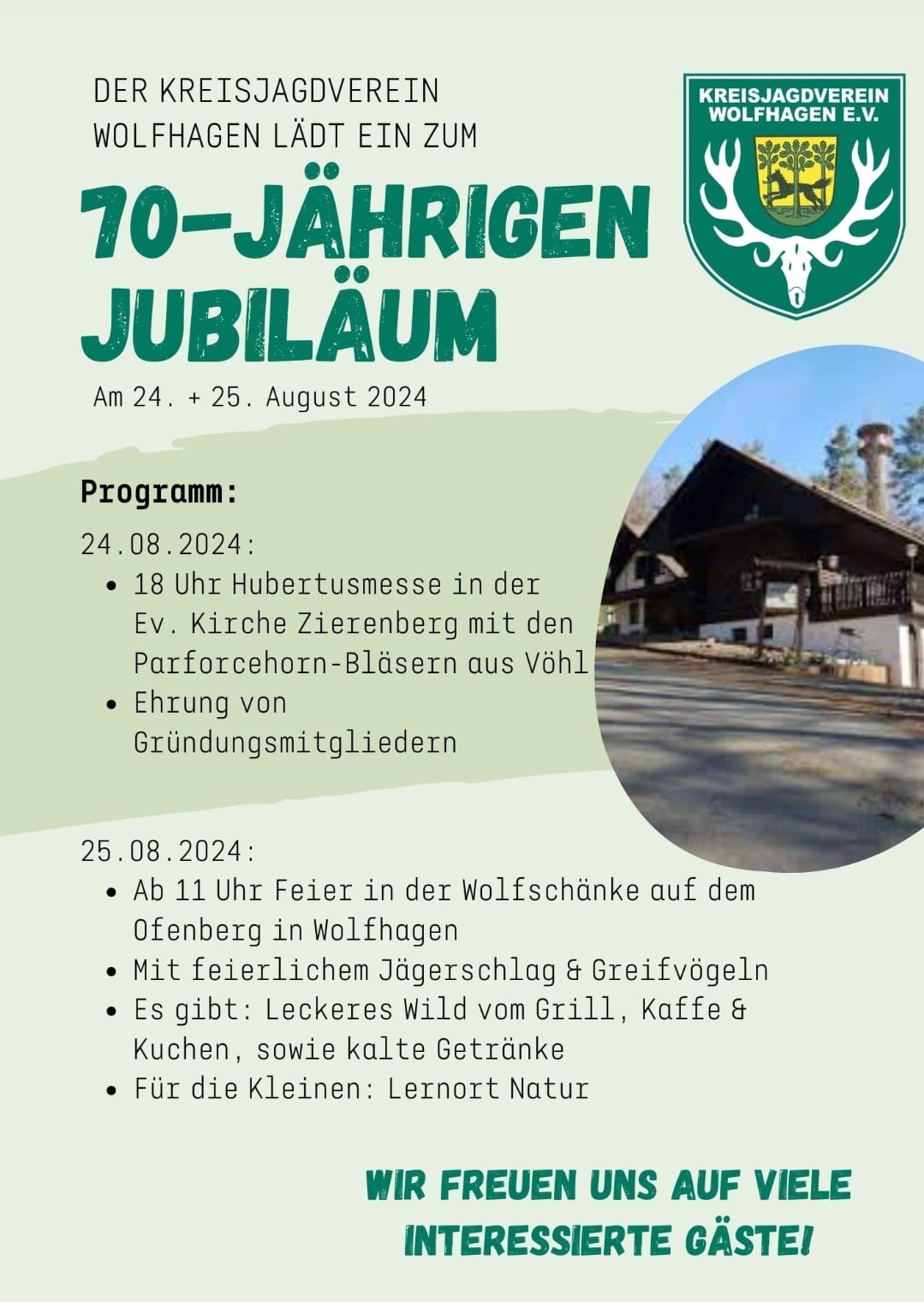 Jubiläum Kreisjagdverein