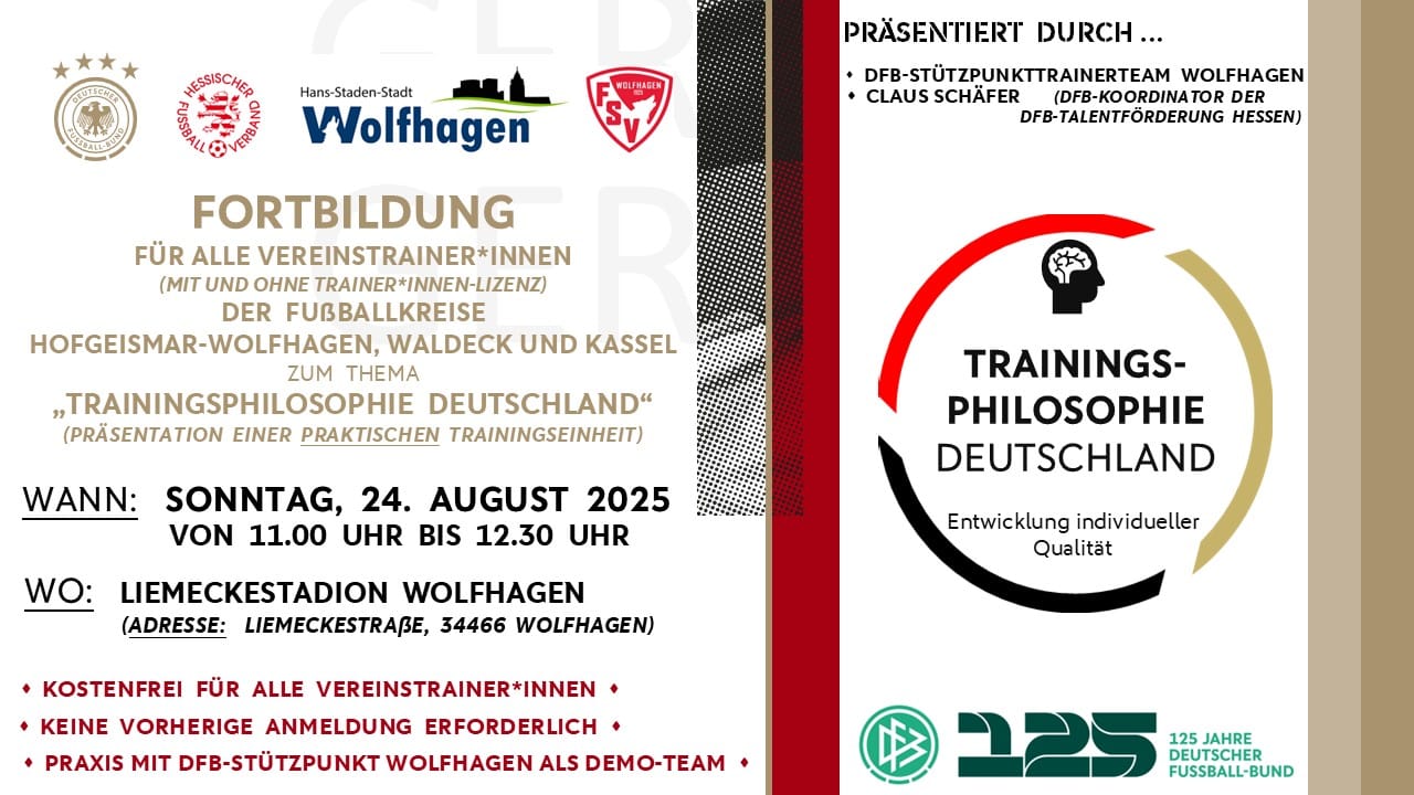 Werbeflyer TPD Wolfhagen 24.08.25
