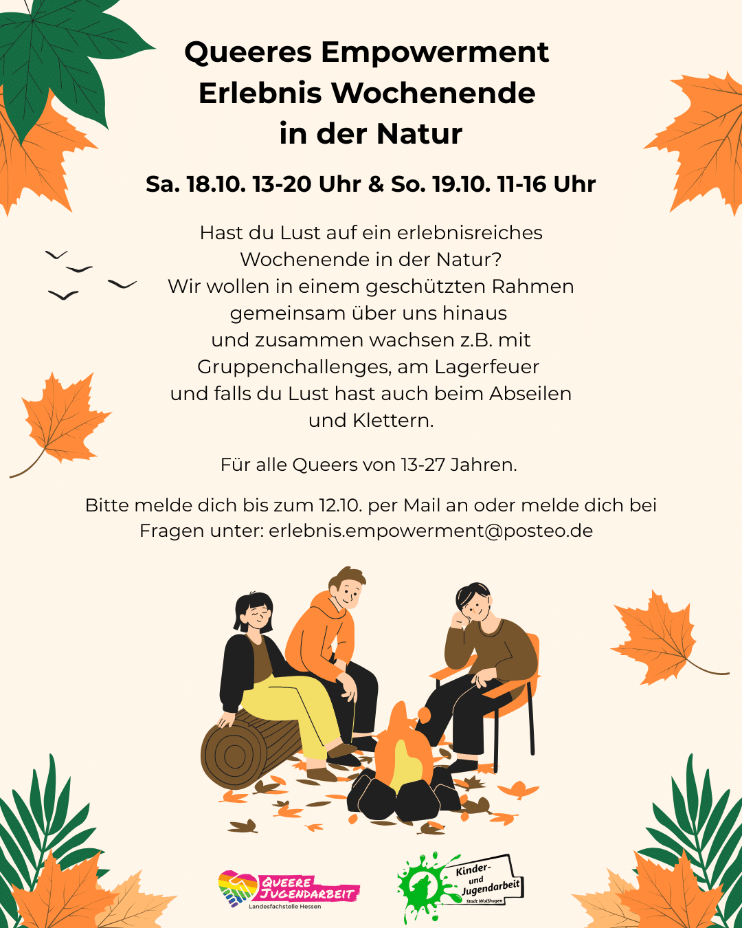 Aufschlag OutdoorWE Queer Treff