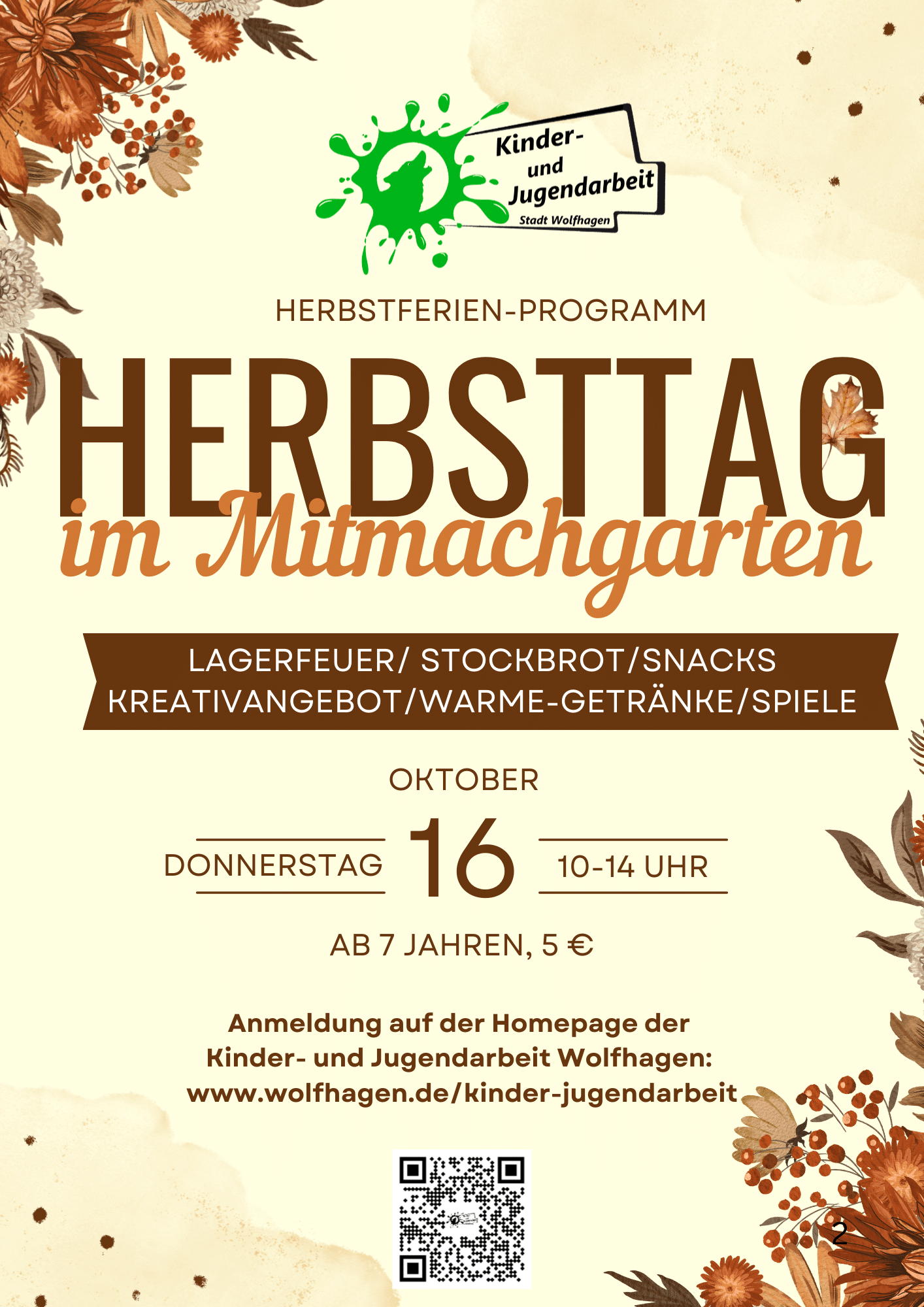 Ferienspaß im Mitmach - Garten