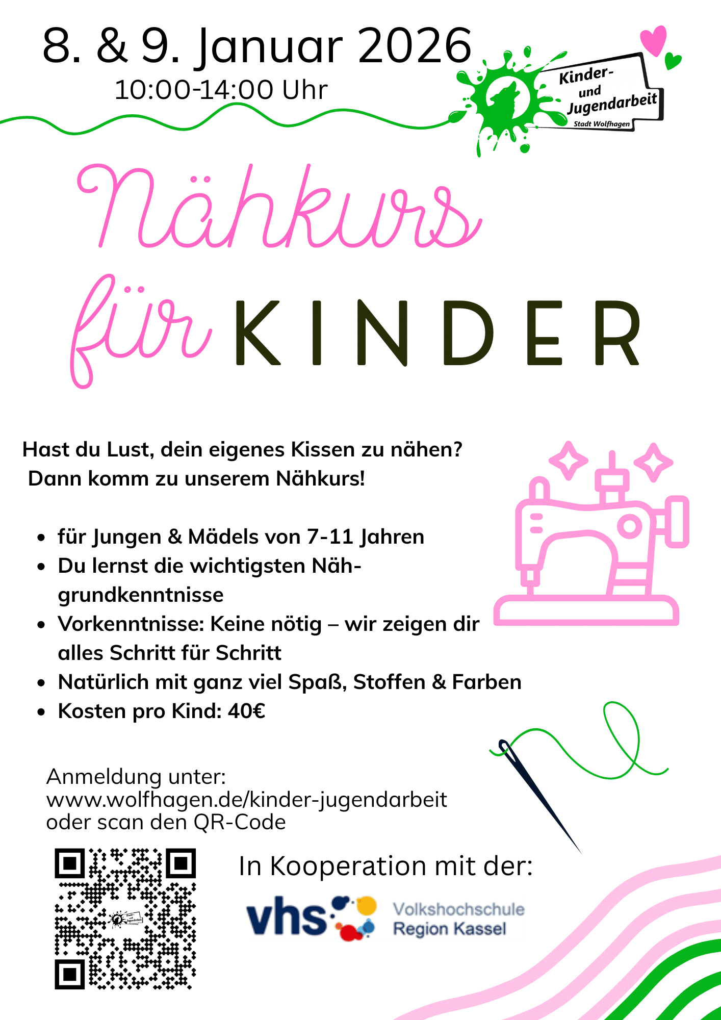 Nähkurs für Kinder (1)